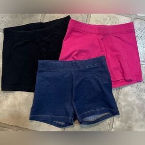 Kids Shorts - Black, Pink, and Blue